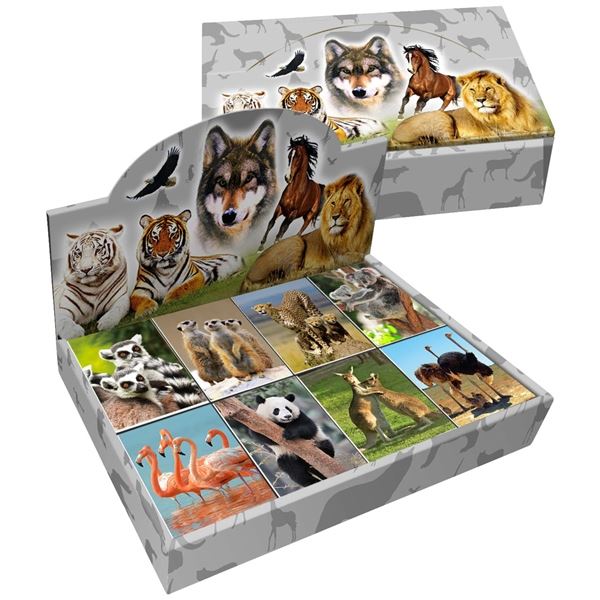 Blok Donau 6,4 x 8,25 cm, čistý, 40 listů, zvíře