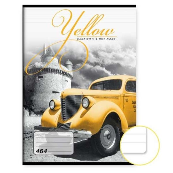 Sešit č. 464, A4, 60 listů, linkovaný