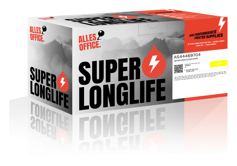 Superlonglife OKI 44469704 Toner žluť