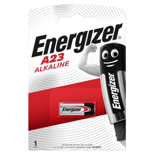 Válcová baterie Energizer A23, 12 V, 1 ks