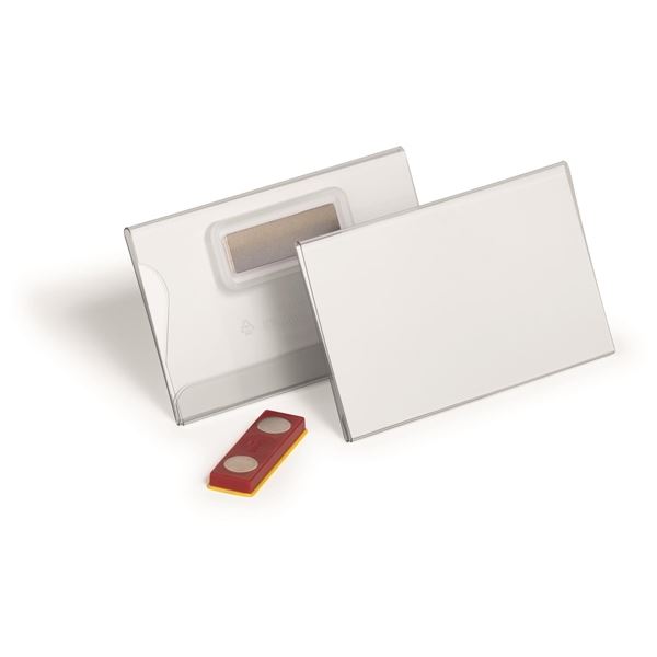 Jmenovka s magnetem Durable, 5,4 x 9,0 cm