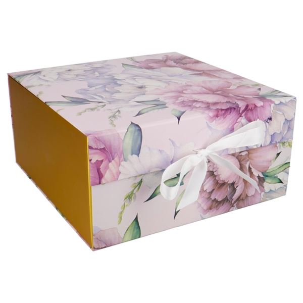 Skládací krabice s uzav.na magnet-25x25x12 cm,1ks